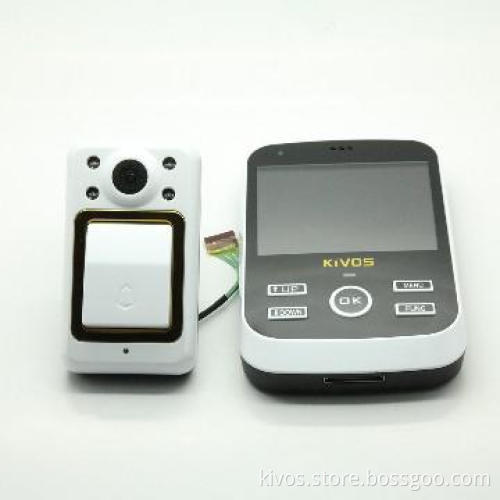 KIVOS Wired Door Bell Or Door Chime With Alarm Clock
